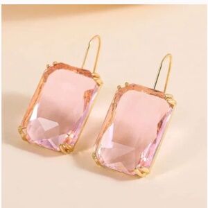 ❤️ FREE Baguette Large Drop Rock Hipster Chic Glam Party Elegant Classy Earrings